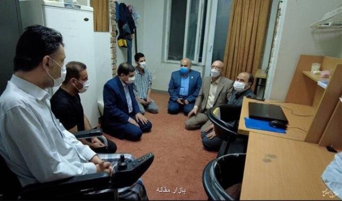 بازدید معاون اول رئیس جمهور و وزیر علوم از مجتمع های خوابگاهی دانشگاه تهران