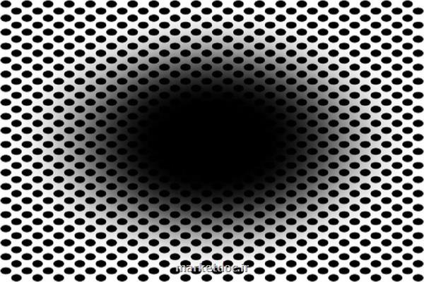 خطای دید جدیدی که مانند یک سیاه چاله درحال گسترش است