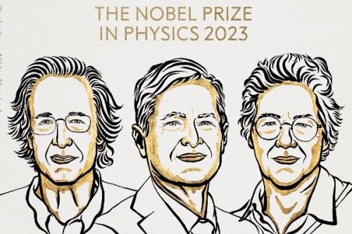 برندگان نوبل فیزیک ۲۰۲۳ عرضه شدند