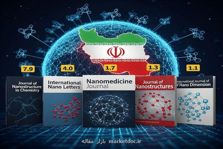 حضور ۵ نشریه نانویی ایران در بین نشریات دارای ضریب تاثیر