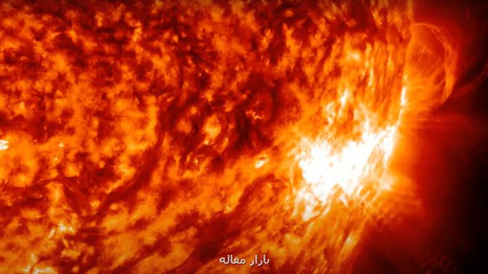دمای شراره های خورشیدی به ۶۰ میلیون درجه سلسیوس می رسد