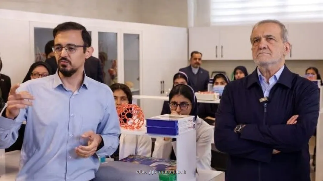 بازدید رئیس جمهوری از مدرسه هوشمند فرزانگان شهریار