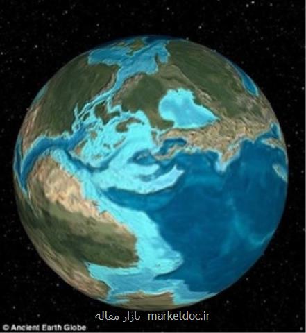 نقشه زمین در ۶۰۰ میلیون سال پیش