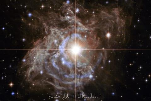 تصویر هابل از ستاره ای ۱۵هزار بار درخشانتر از خورشید