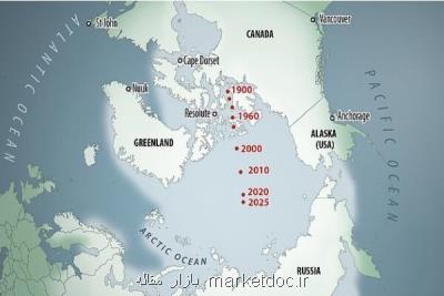 قطب مغناطیسی شمال زمین با سرعت تغییر می كند