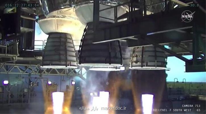 ناسا دومین آزمایش موشك جدید مأموریت ماه را به پایان رساند
